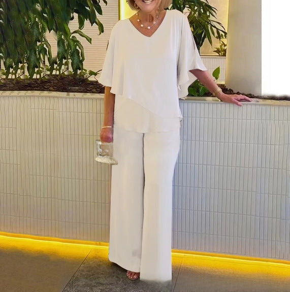 MARTHA™ | Conjunto Cómodo de Pierna Ancha