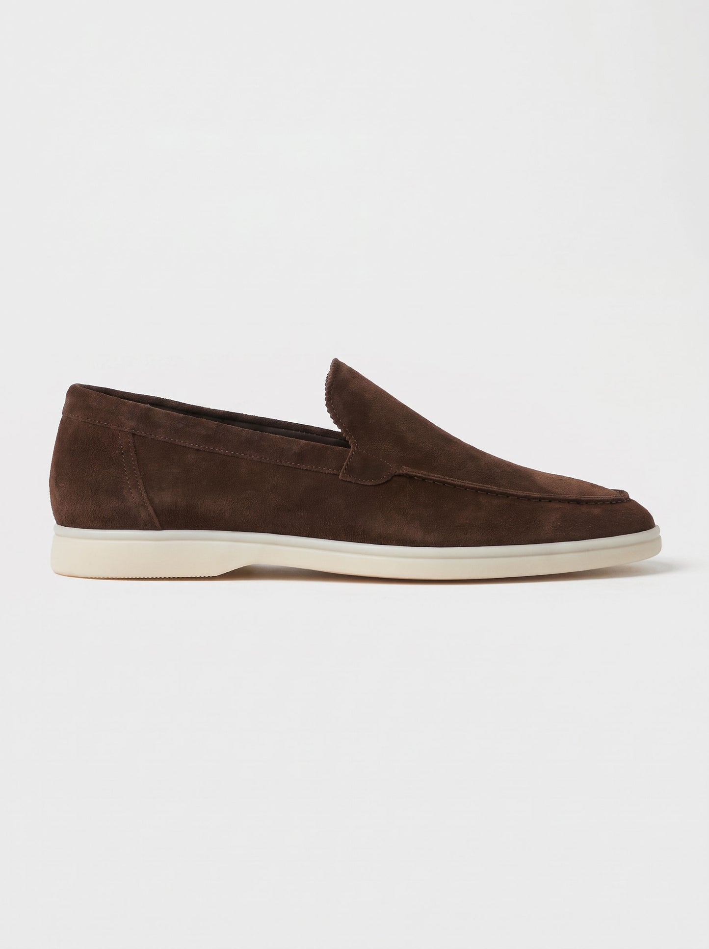 Mocasines de Yate Amalfi en Ante Chocolate para Hombre