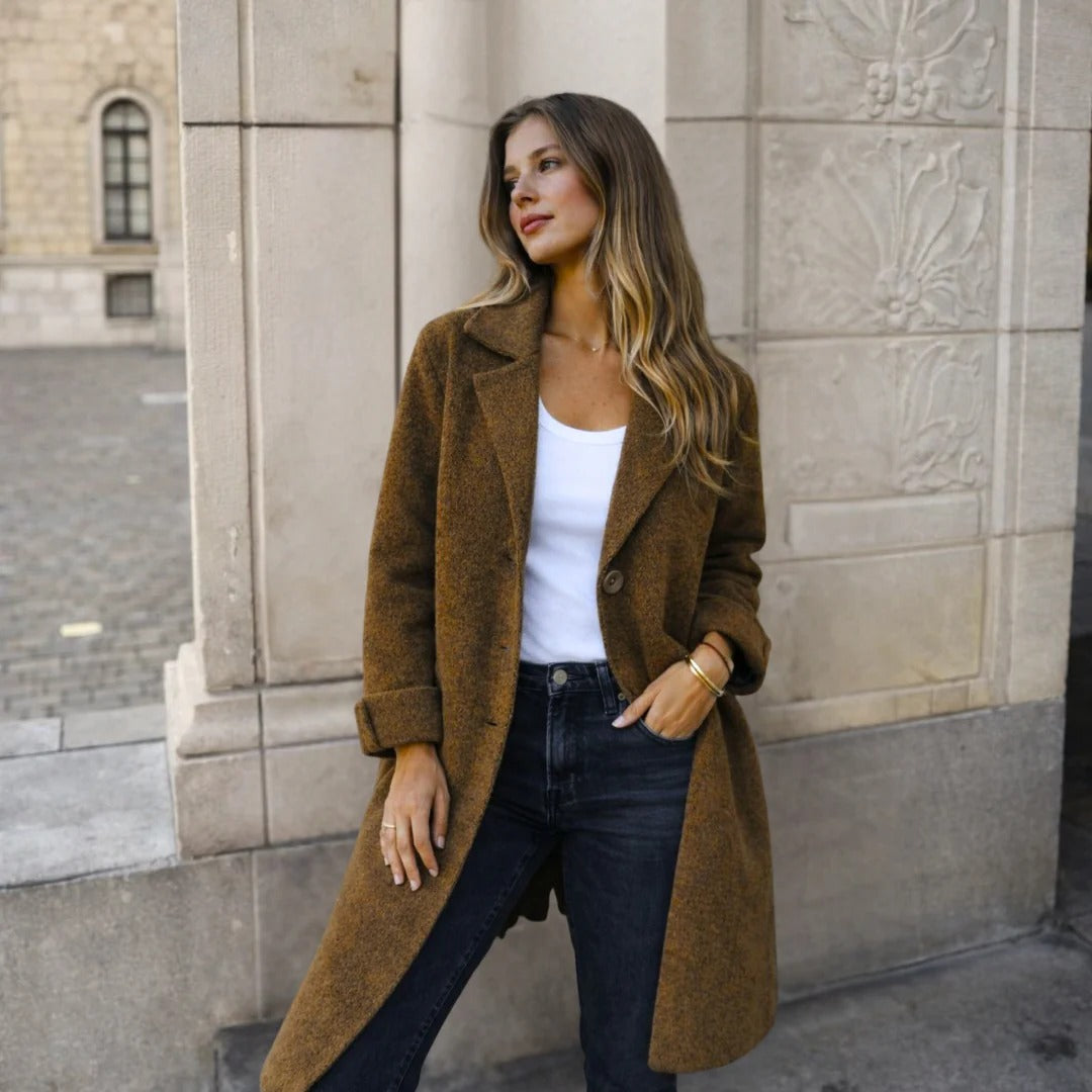 CLARA™ ┃ Chaqueta elegante con botones