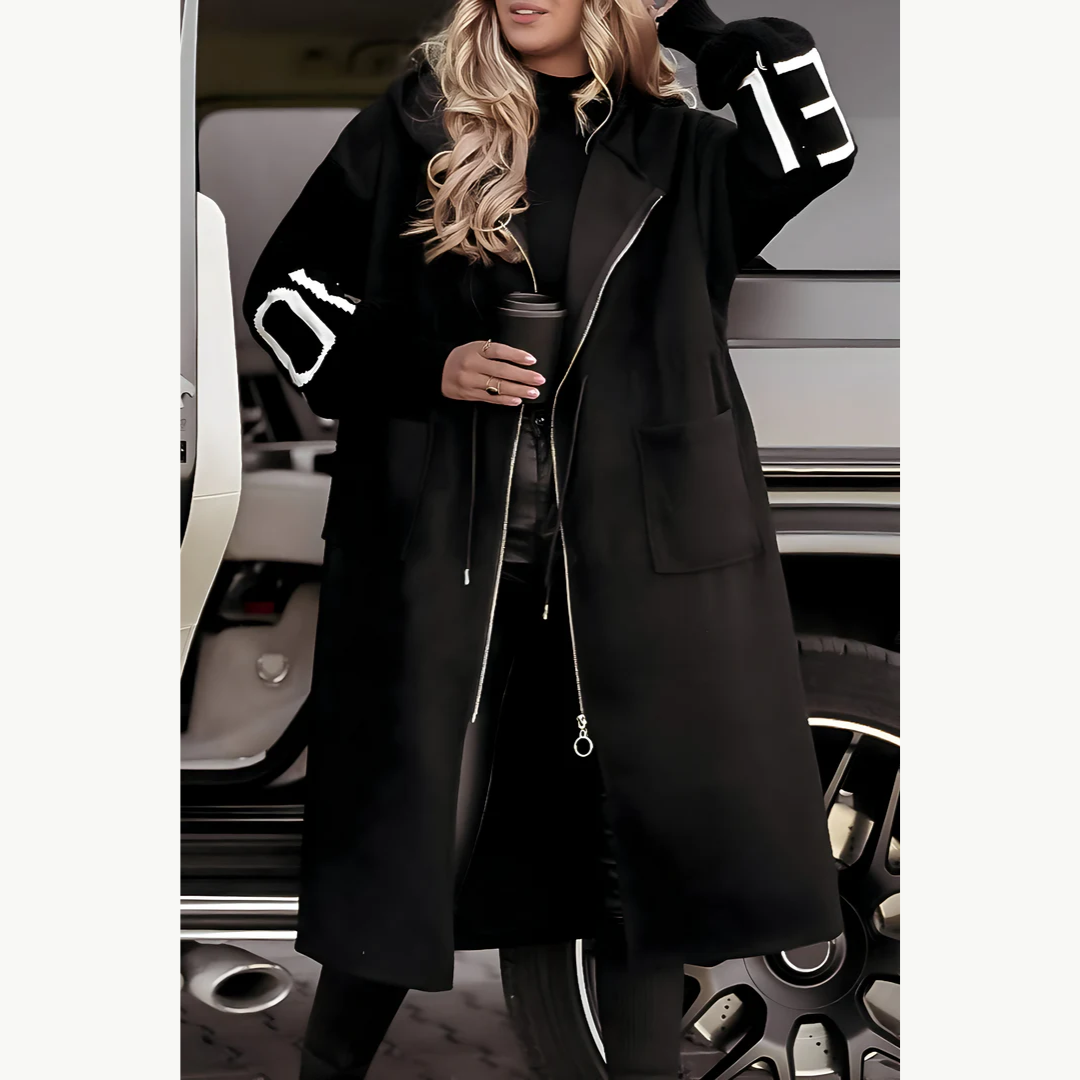 KARDANOVA™ - Chaqueta para Mujer con Mangas de Punto y Capucha