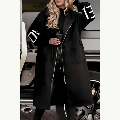 KARDANOVA™ - Chaqueta para Mujer con Mangas de Punto y Capucha