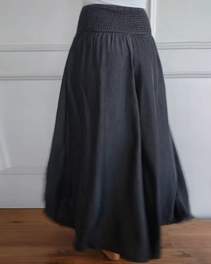 HILDA™ | Pantalones Flowy con Cintura Fruncida