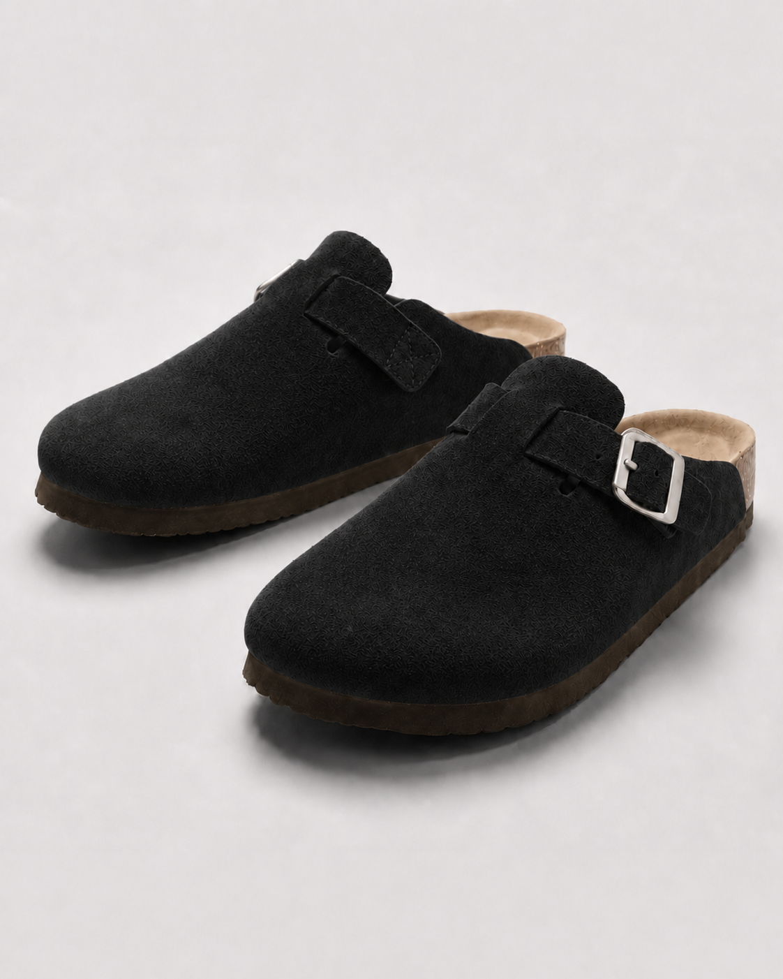 Clog Studios Zuecos de Ante con Plantilla Suave Premium