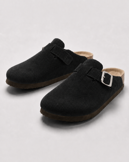 Clog Studios Zuecos de Ante con Plantilla Suave Premium