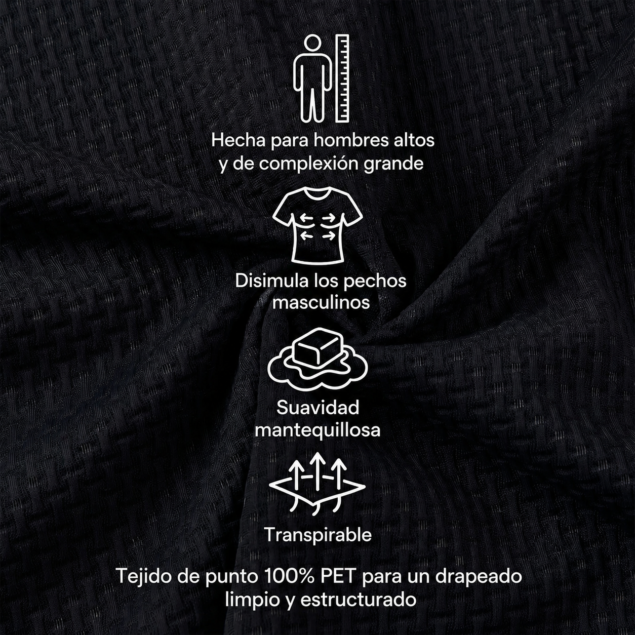 MONTFORD™ | Polo Elástico de Hombre