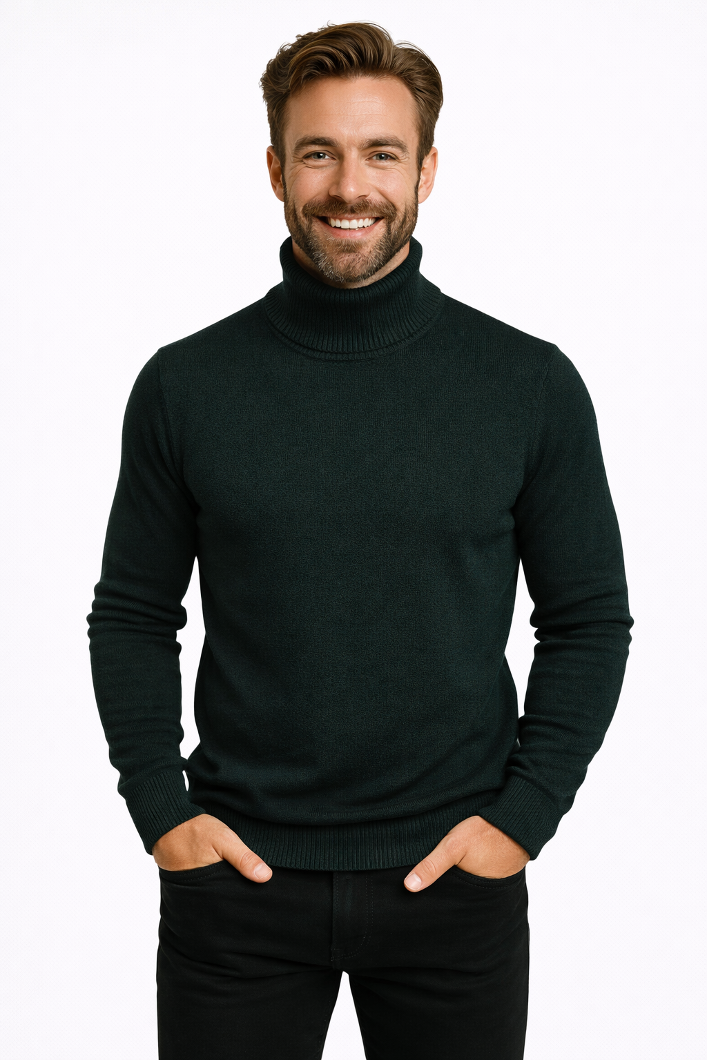 ALESSIO™ | Suéter de Cuello Alto Premium
