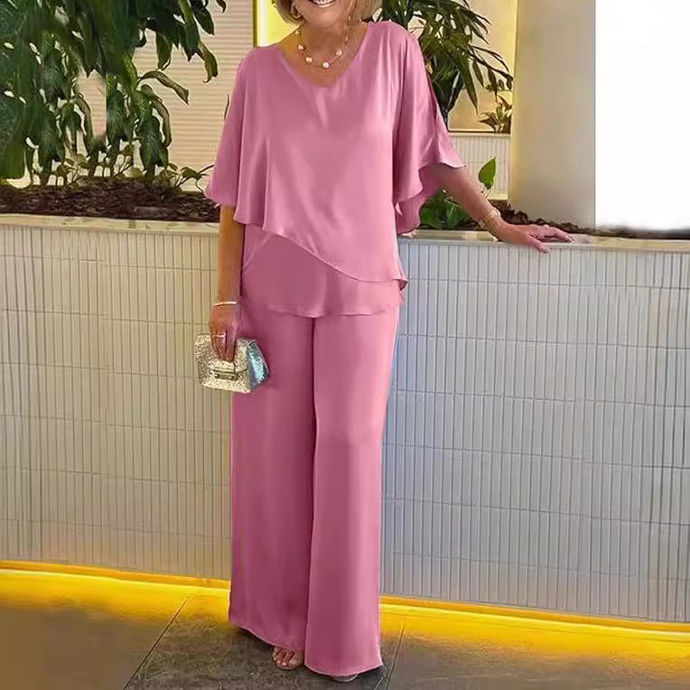 MARTHA™ | Conjunto Cómodo de Pierna Ancha