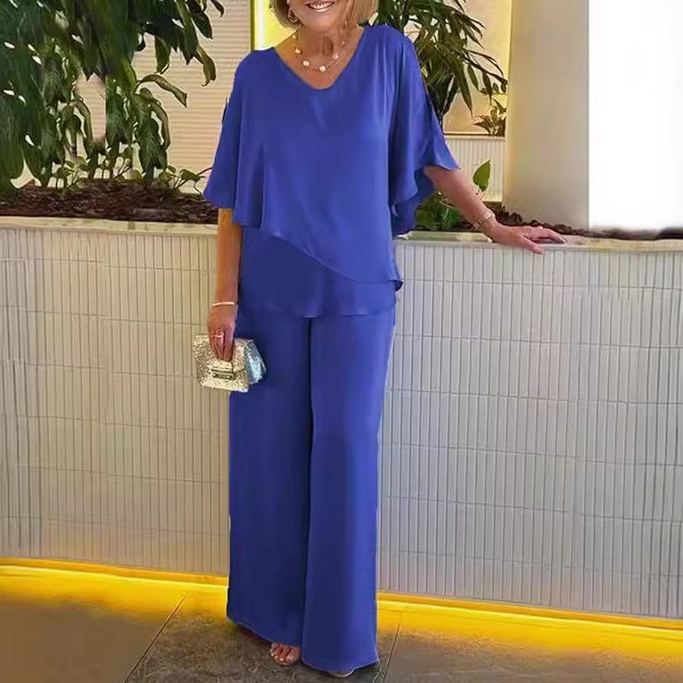 MARTHA™ | Conjunto Cómodo de Pierna Ancha