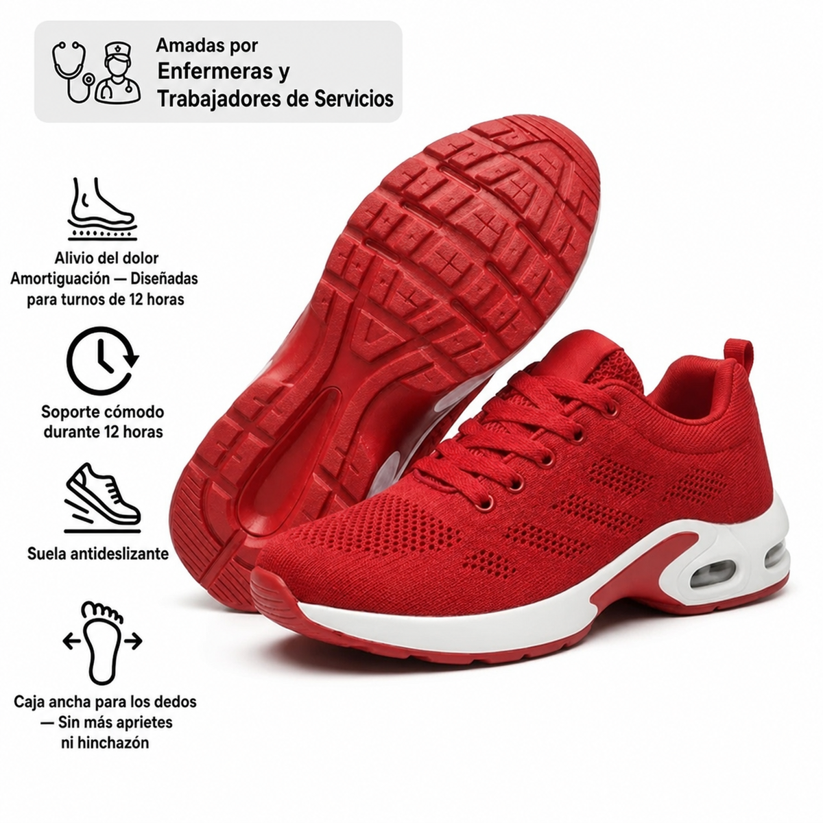COMFORA™ | Calzado de Confort 12H
