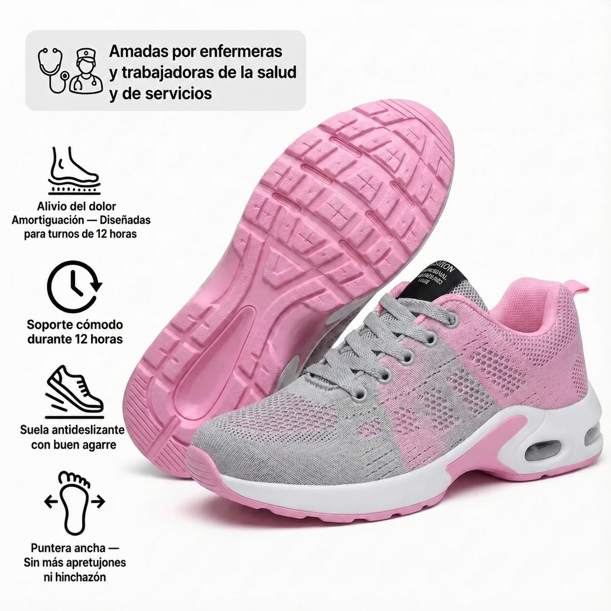 COMFORA™ | Calzado de Confort 12H