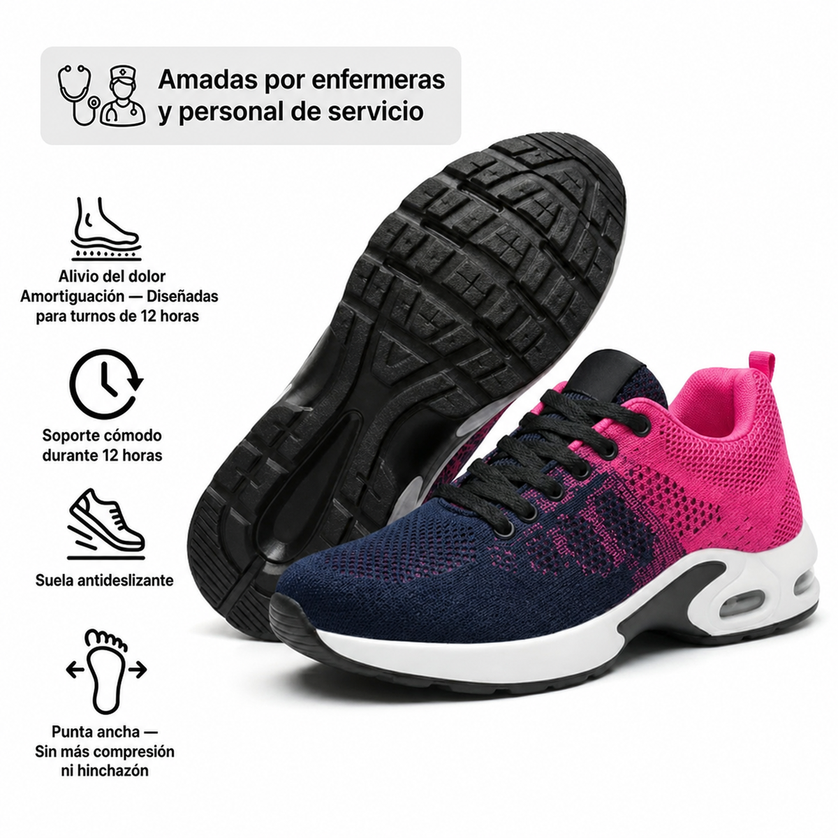 COMFORA™ | Calzado de Confort 12H