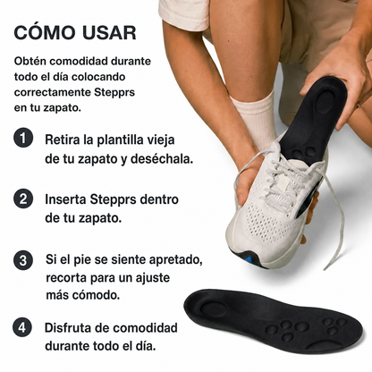 Plantillas de masaje Orthomont – Comodidad para turnos de 12 horas