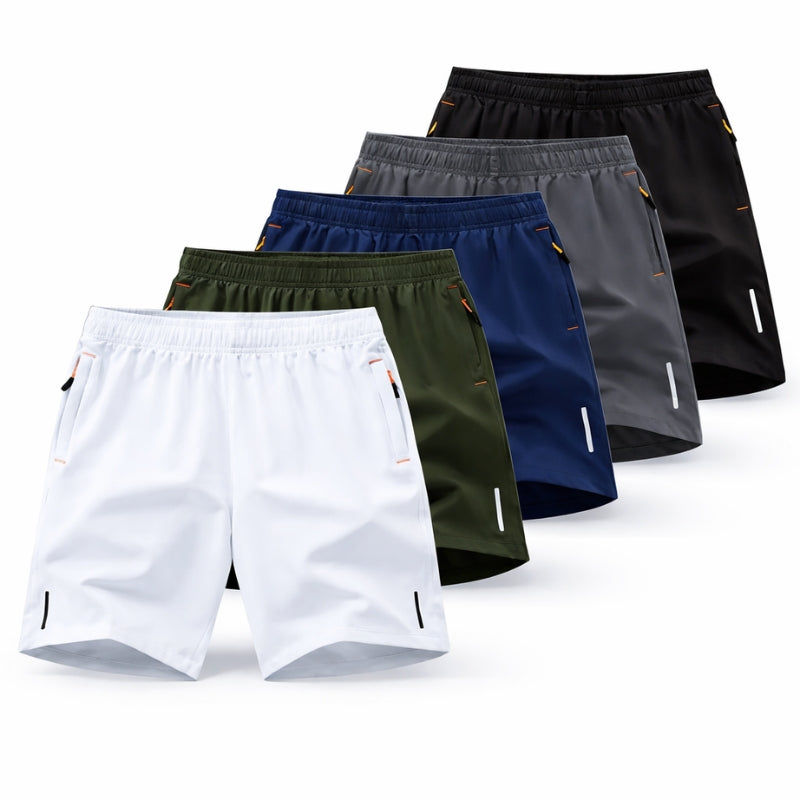 Monaco Republic Strada Performance Shorts 5-Pack Quick-Dry Athletic