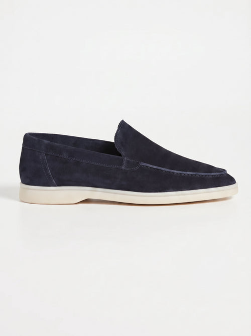 Amalfi Yacht Mocasines de Ante Premium en Verde Salvia
