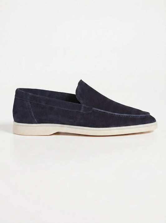 Amalfi Yacht Mocasines de Ante Premium en Verde Salvia