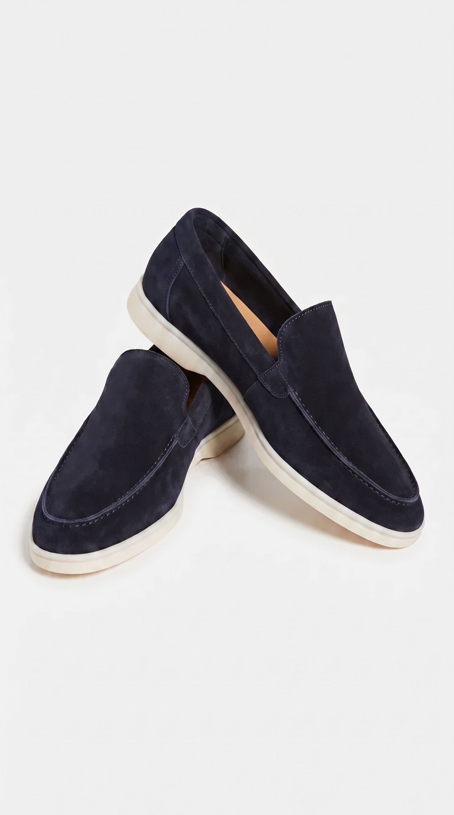Amalfi Yacht Mocasines de Ante Premium en Verde Salvia