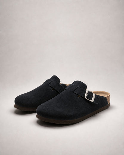 Clog Studios Zuecos de Ante con Plantilla Suave Premium