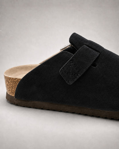 Clog Studios Zuecos de Ante con Plantilla Suave Premium