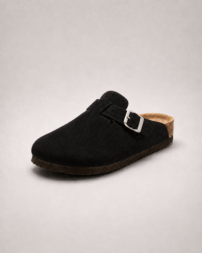 Clog Studios Zuecos de Ante con Plantilla Suave Premium