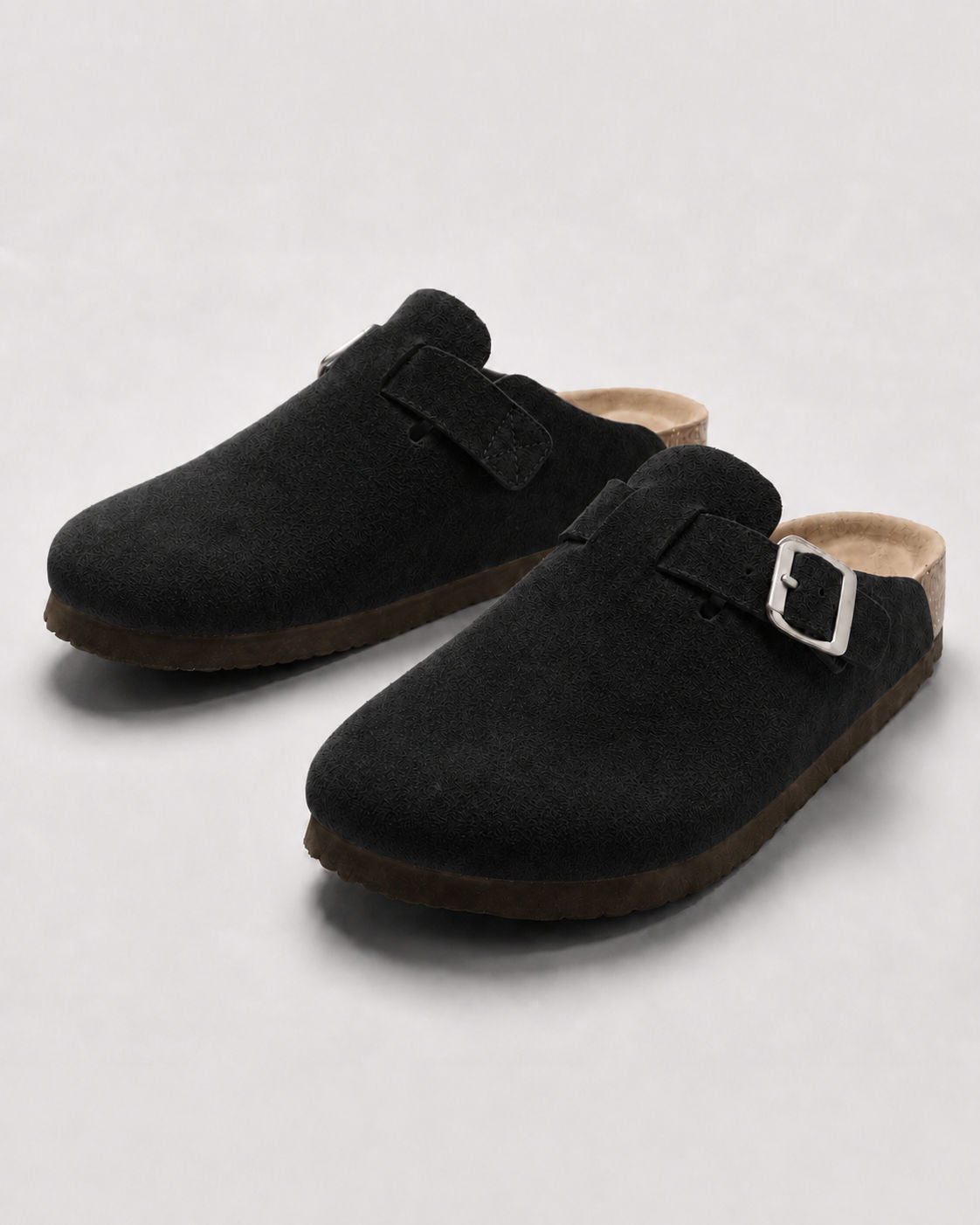 Clog Studios Zuecos de Ante con Plantilla Suave Premium