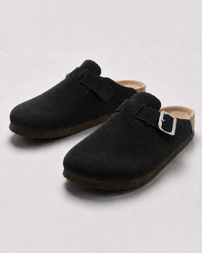 Clog Studios Zuecos de Ante con Plantilla Suave Premium