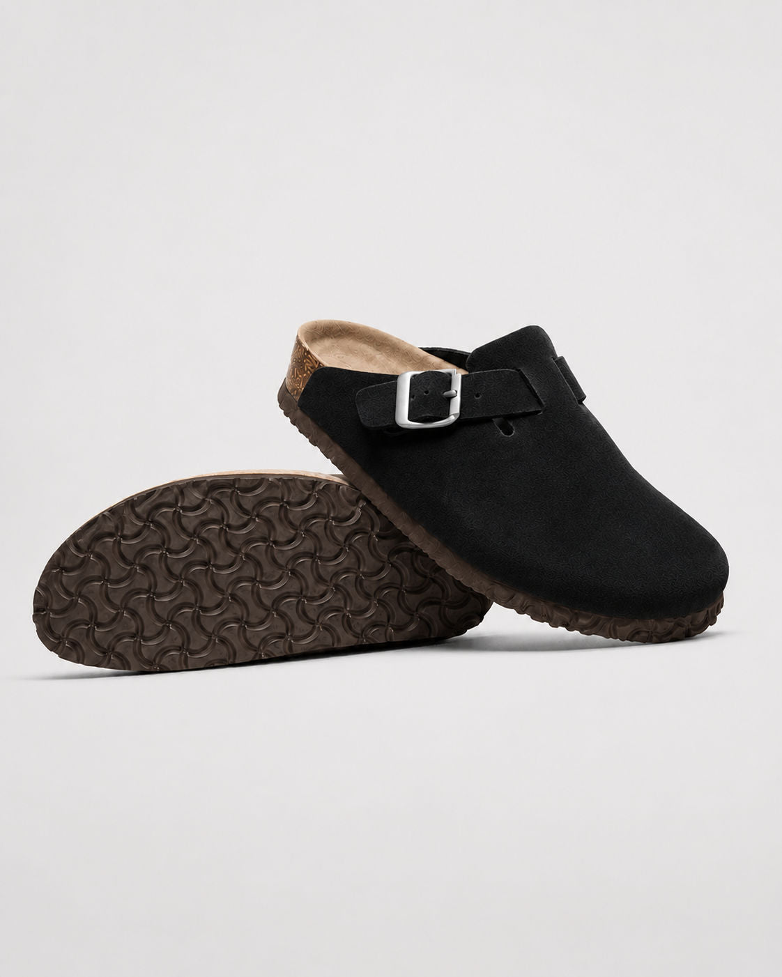 Clog Studios Zuecos de Ante con Plantilla Suave Premium