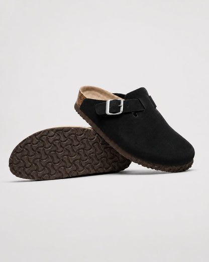 Clog Studios Zuecos de Ante con Plantilla Suave Premium