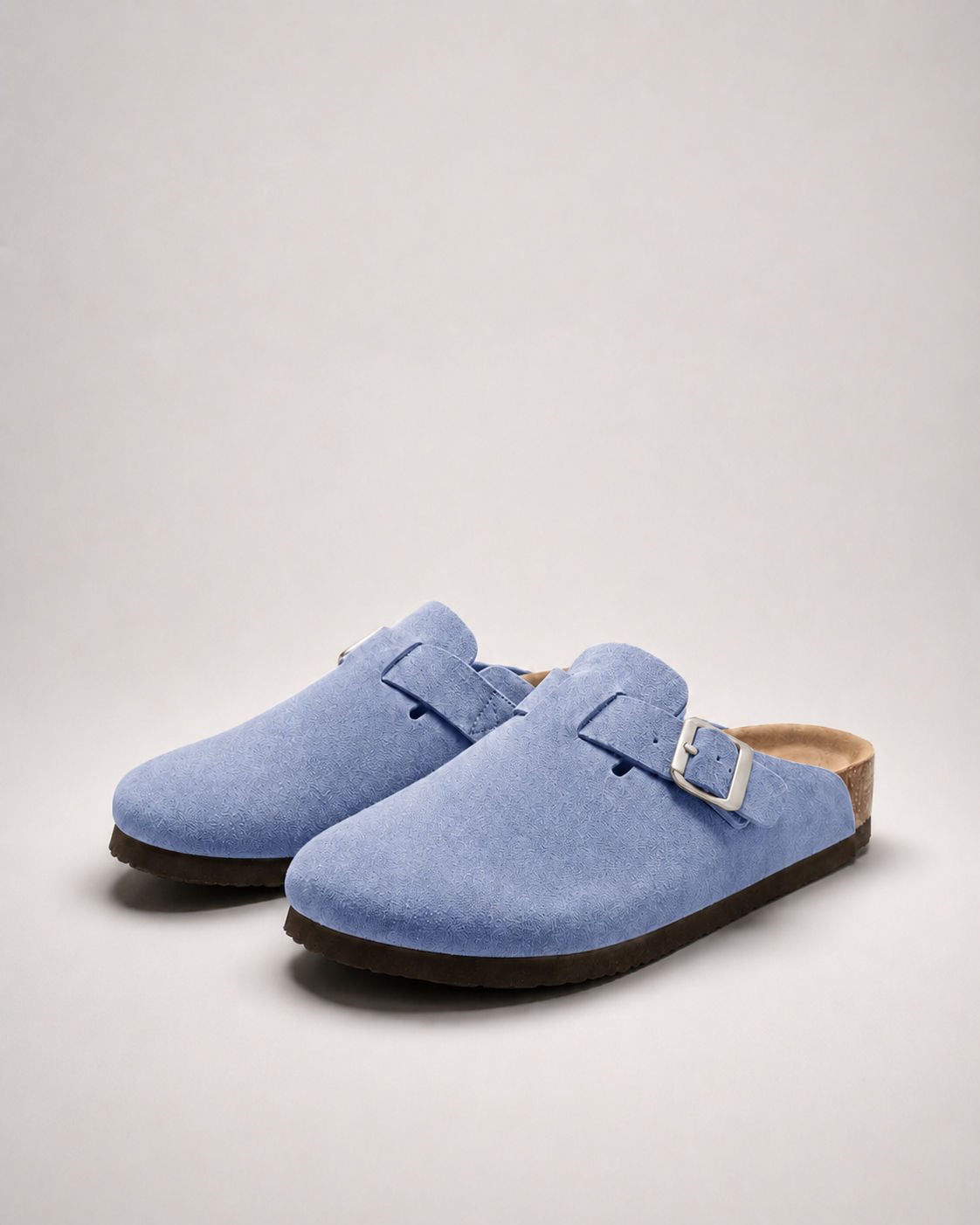 Clog Studios Zuecos de Ante con Plantilla Suave Premium