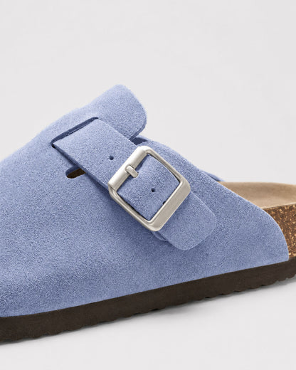 Clog Studios Zuecos de Ante con Plantilla Suave Premium