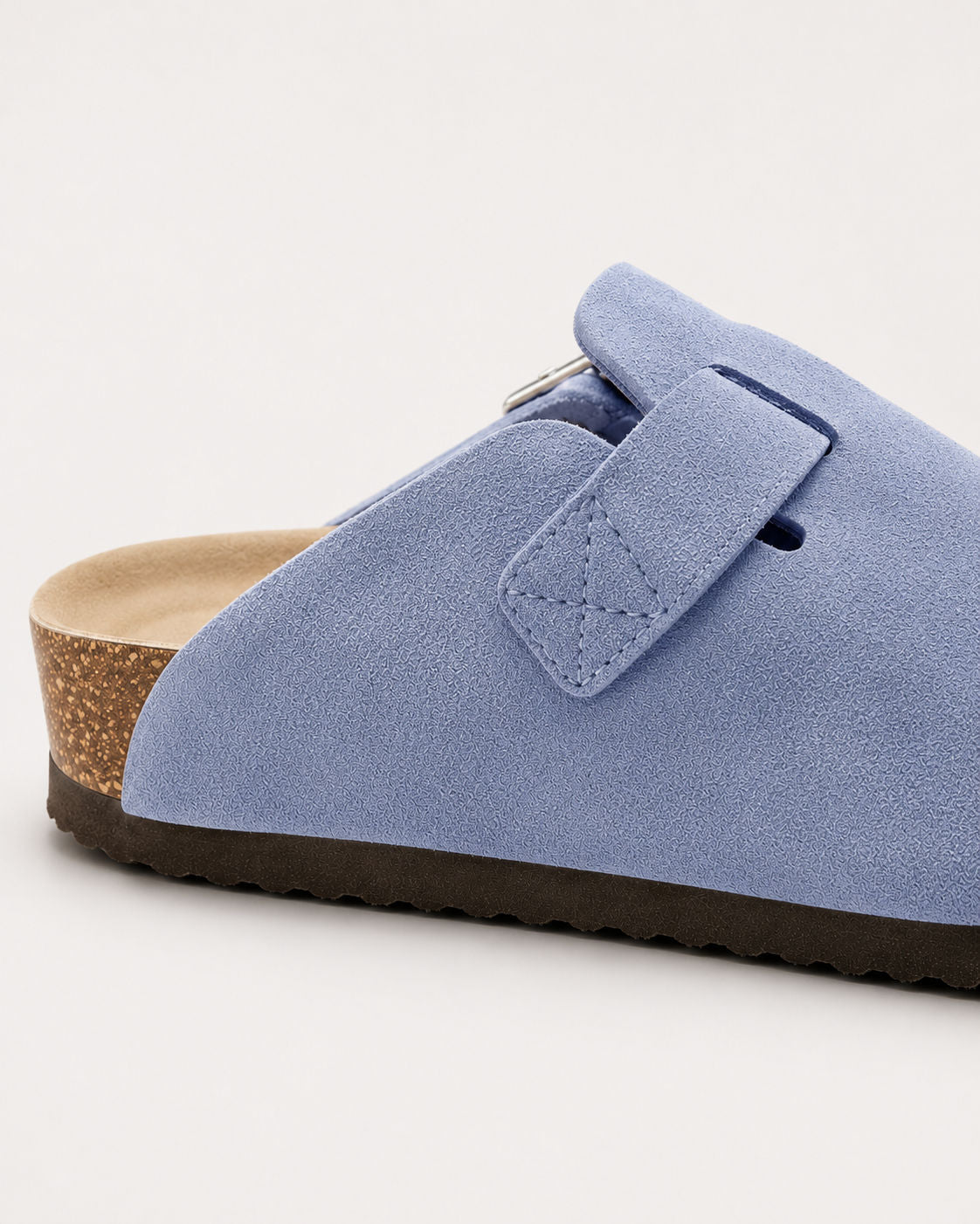Clog Studios Zuecos de Ante con Plantilla Suave Premium