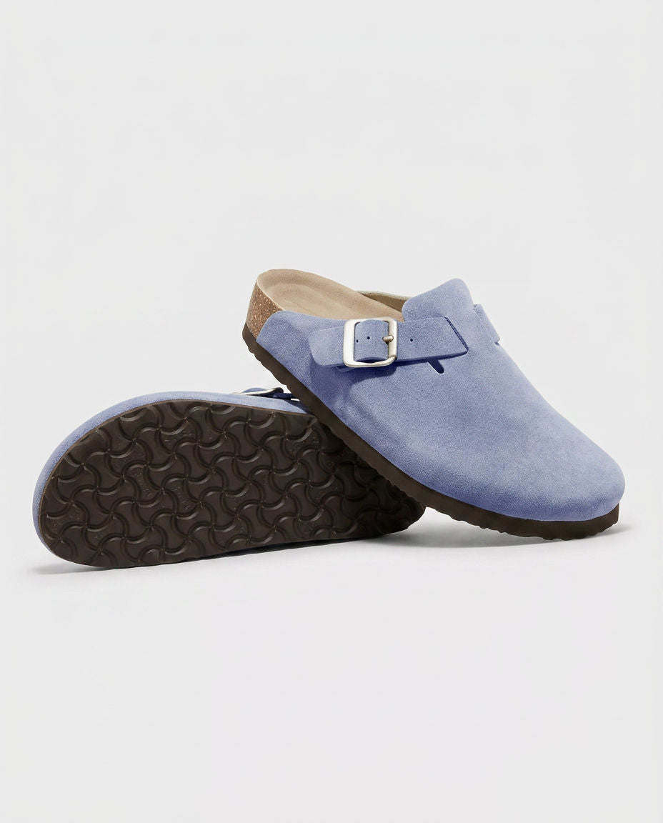 Clog Studios Zuecos de Ante con Plantilla Suave Premium