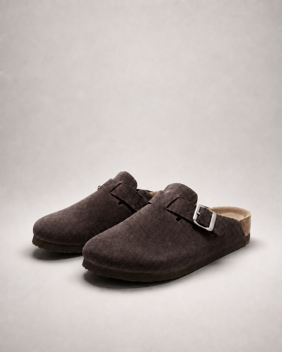 Clog Studios Zuecos de Ante con Plantilla Suave Premium
