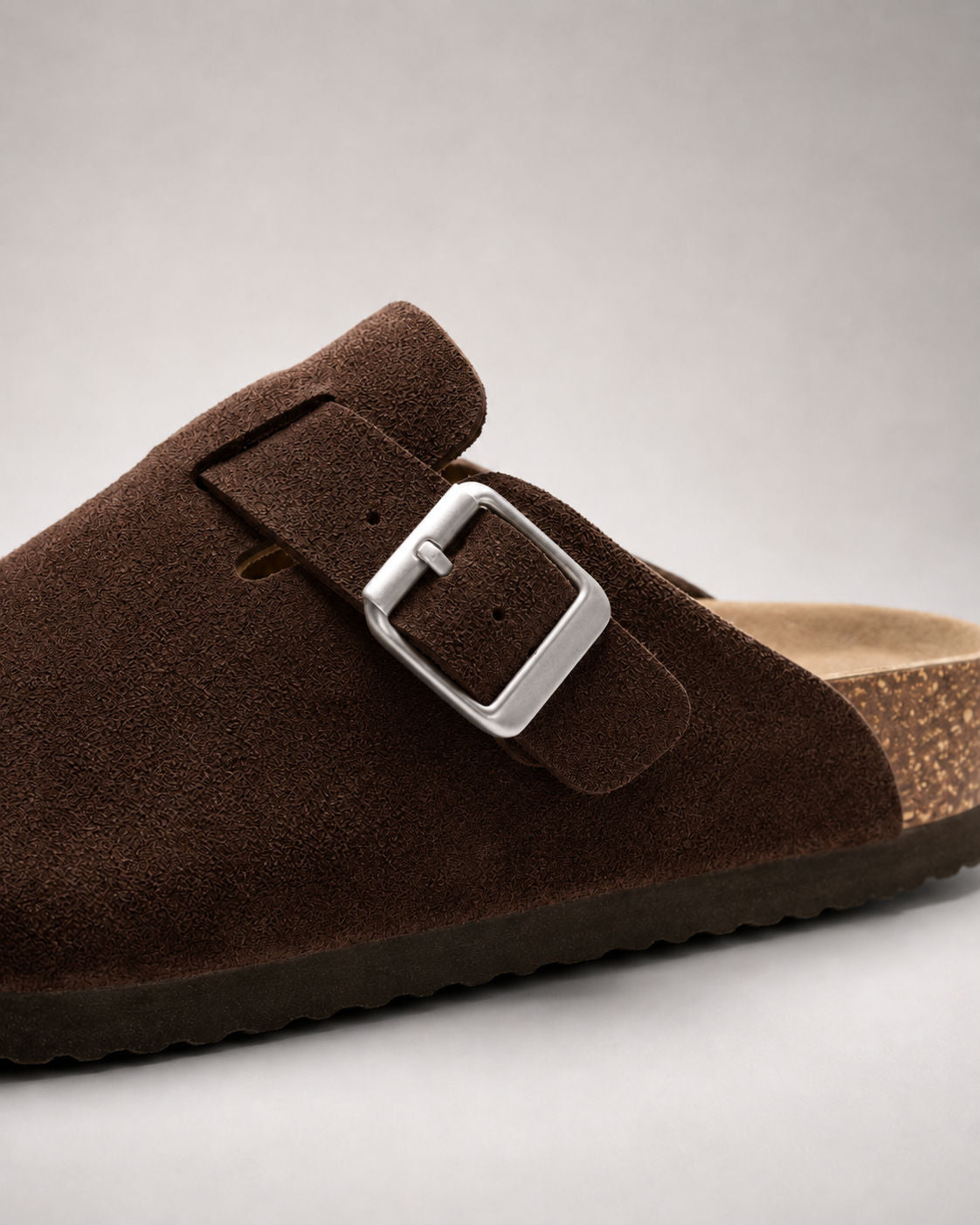Clog Studios Zuecos de Ante con Plantilla Suave Premium