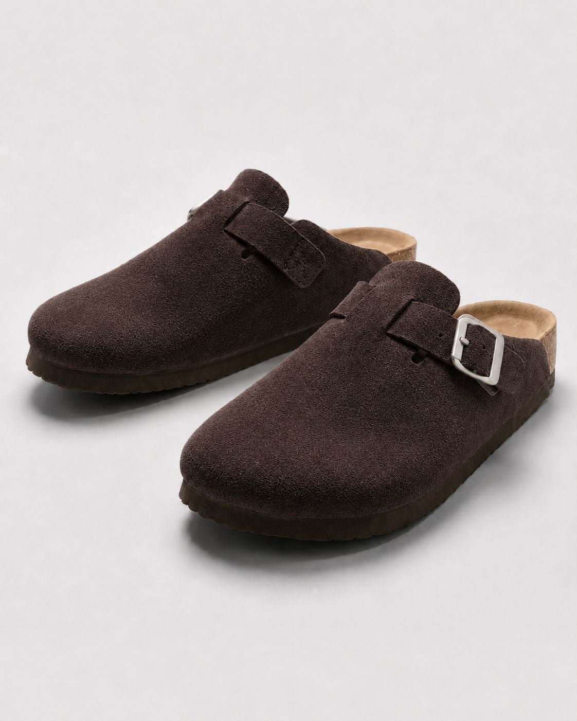 Clog Studios Zuecos de Ante con Plantilla Suave Premium
