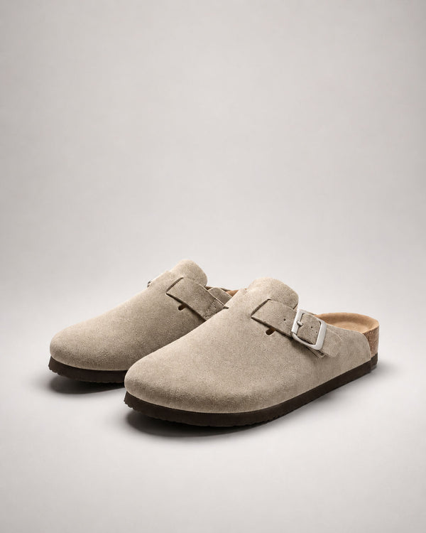 Clog Studios Zuecos de Ante con Plantilla Suave Premium