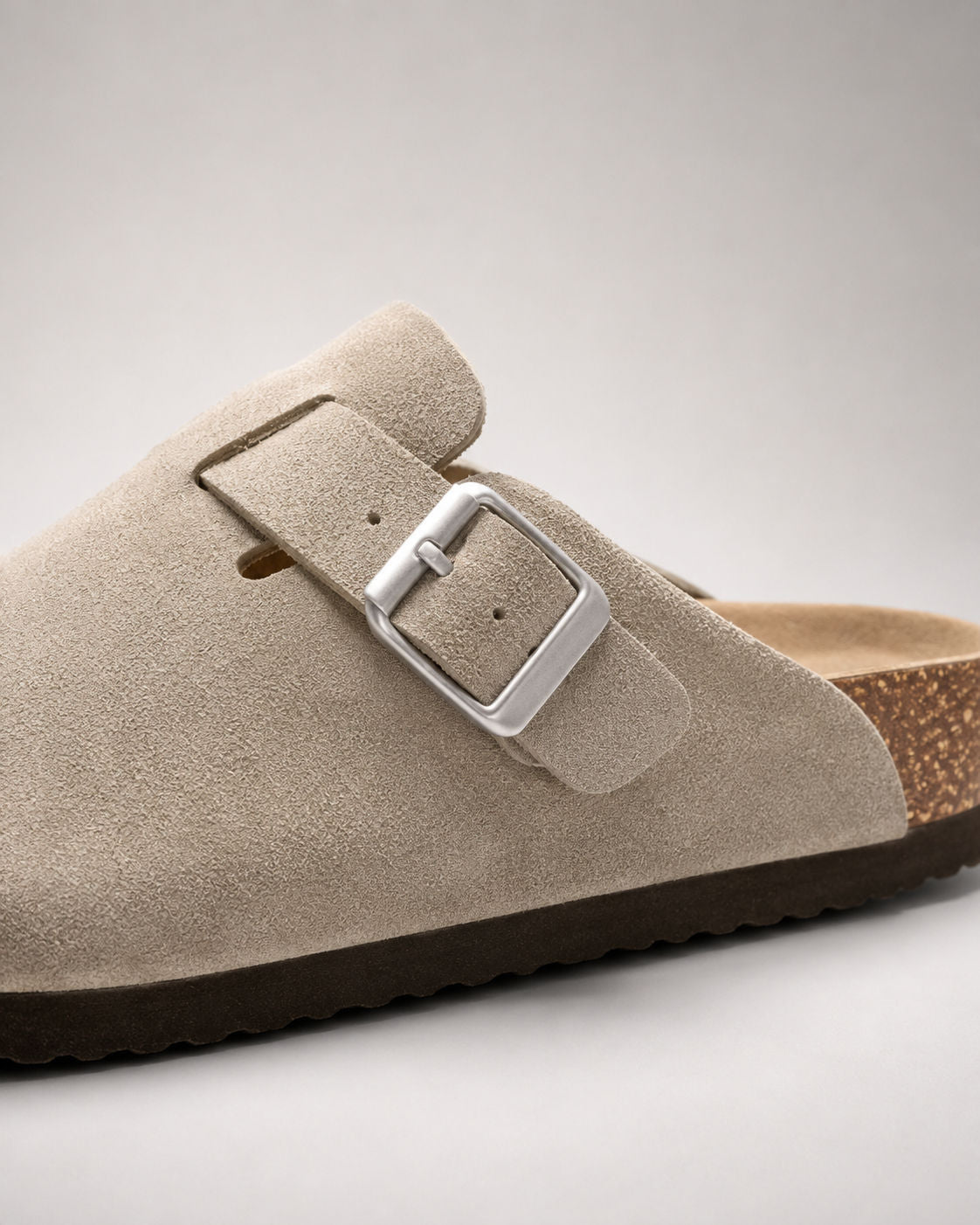 Clog Studios Zuecos de Ante con Plantilla Suave Premium