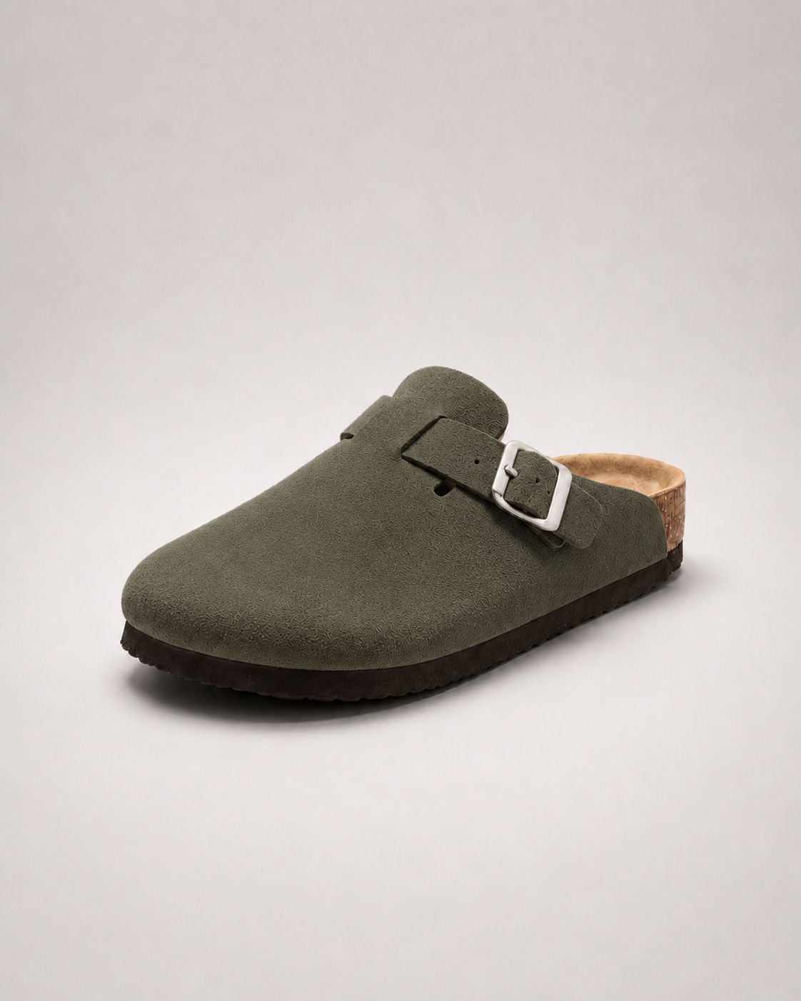 Clog Studios Zuecos de Ante con Plantilla Suave Premium