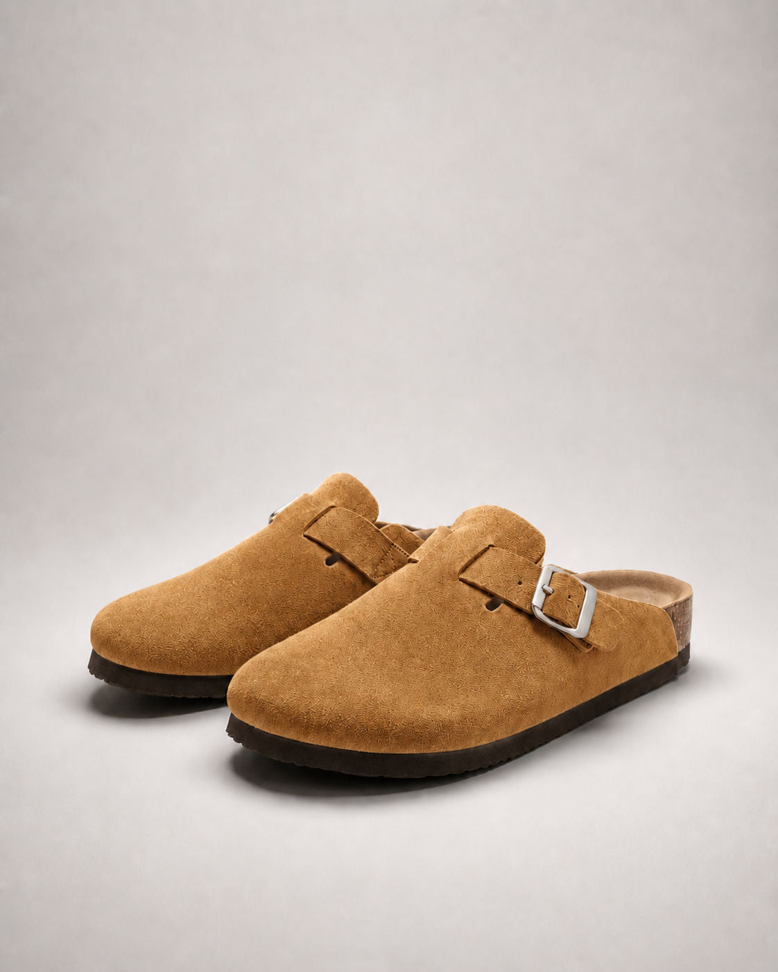 Clog Studios Zuecos de Ante con Plantilla Suave Premium