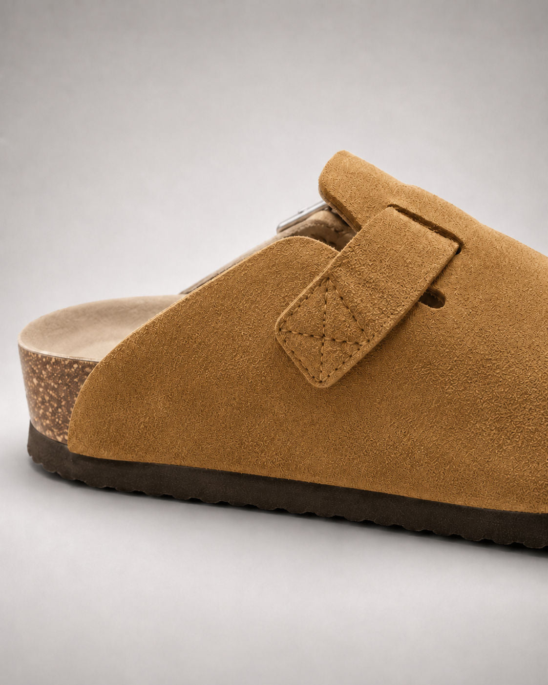 Clog Studios Zuecos de Ante con Plantilla Suave Premium