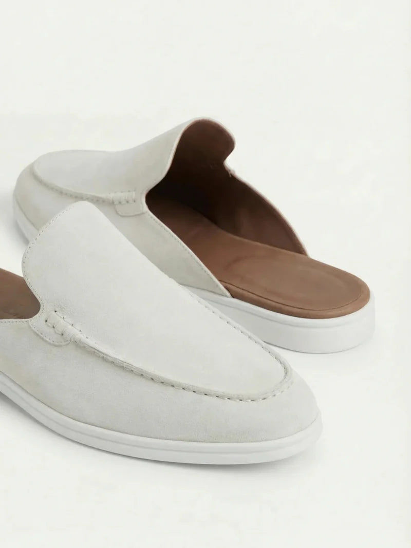 THE AUREA Mules Yacht de Ante Blanco para Hombre