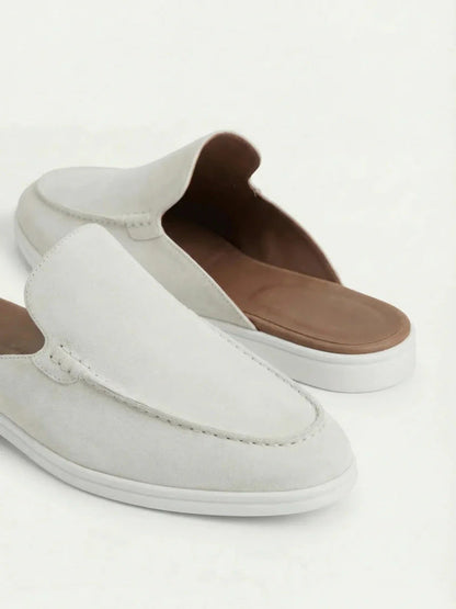 THE AUREA Mules Yacht de Ante Blanco para Hombre