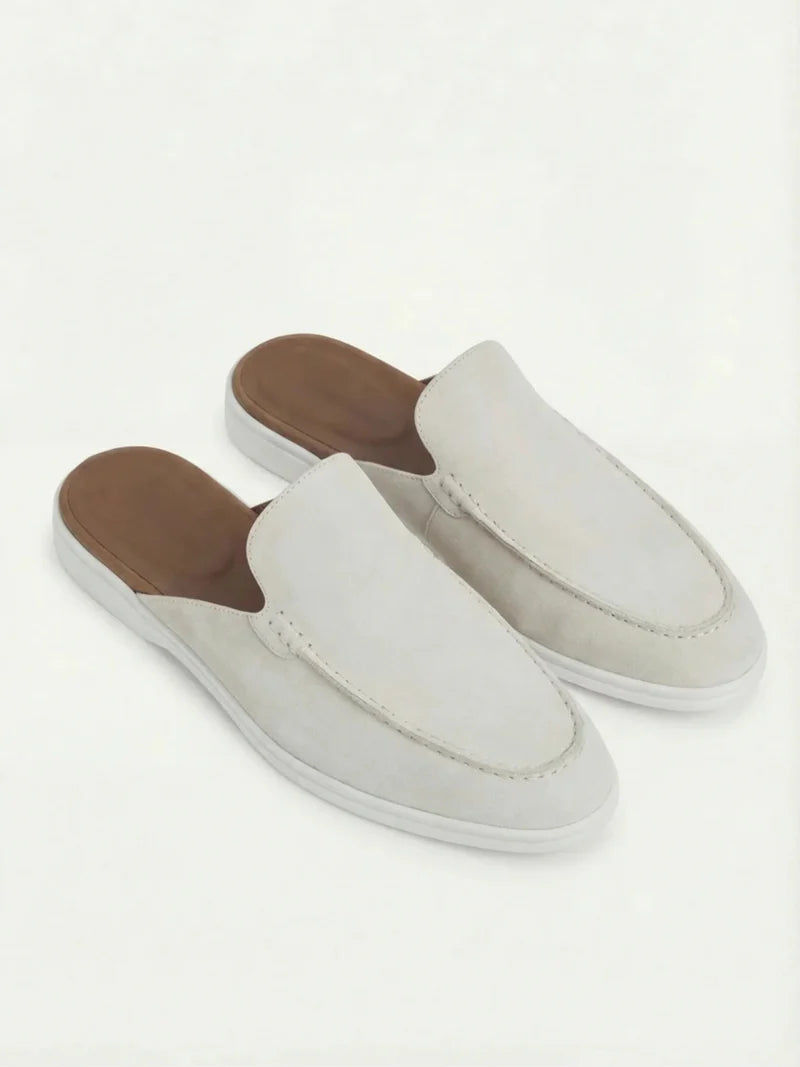 THE AUREA Mules Yacht de Ante Blanco para Hombre