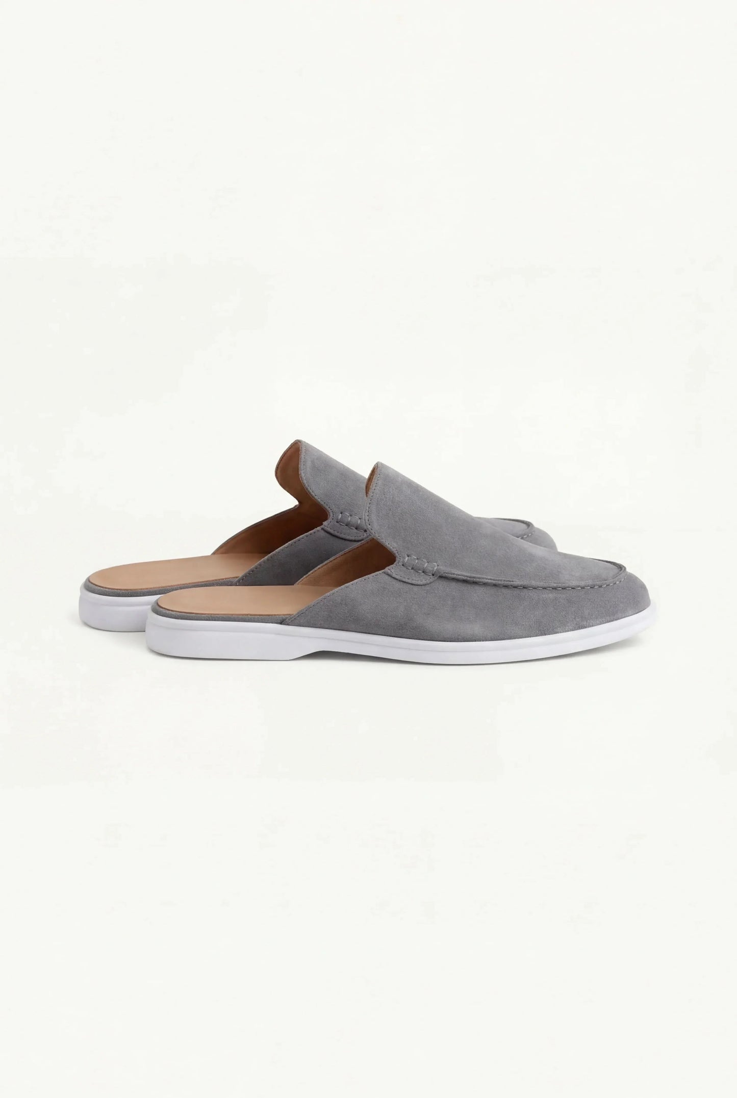 THE AUREA Yacht Mule Slip-On Ante Gris Suave