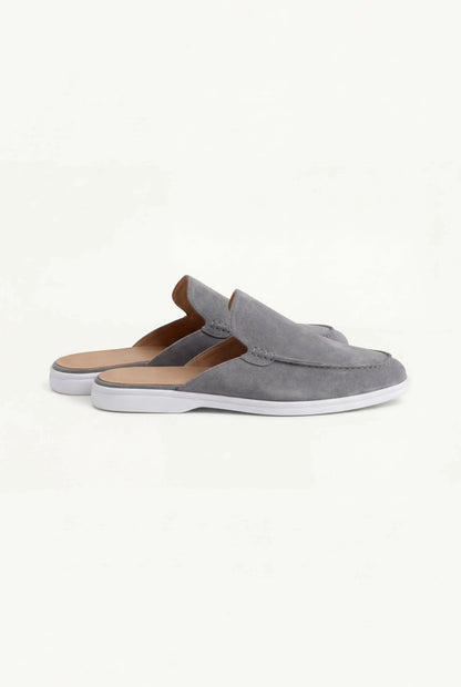THE AUREA Yacht Mule Slip-On Ante Gris Suave