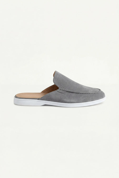 THE AUREA Yacht Mule Slip-On Ante Gris Suave