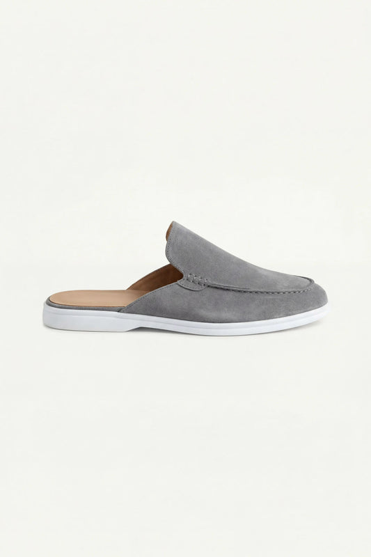 THE AUREA Yacht Mule Slip-On Ante Gris Suave