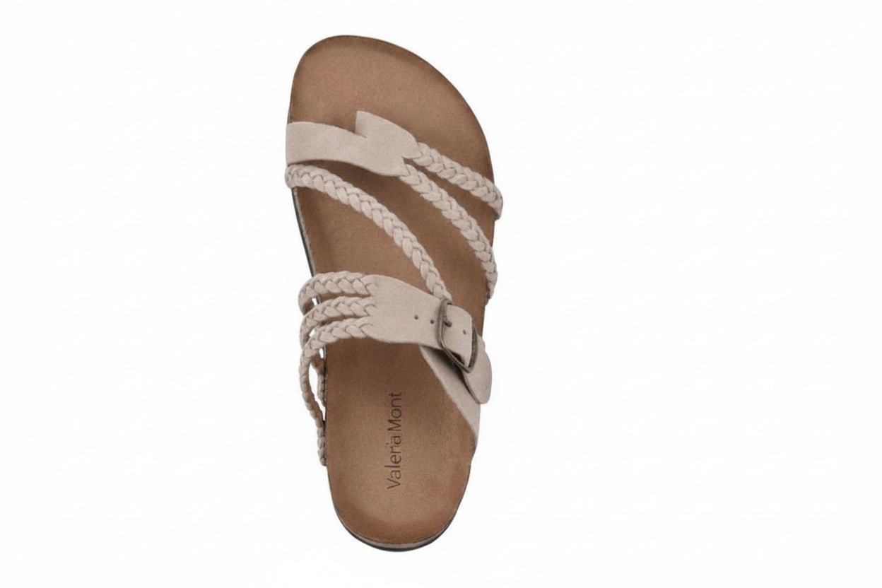 Northend Hayleigh Sandalias de Corcho Trenzadas para Mujer