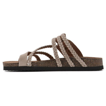 Northend Hayleigh Sandalias de Corcho Trenzadas para Mujer