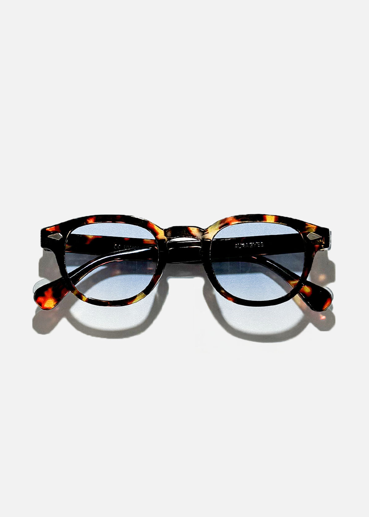 Aura Eyes Bleu Rétro Élégance Gafas de Sol Unisex