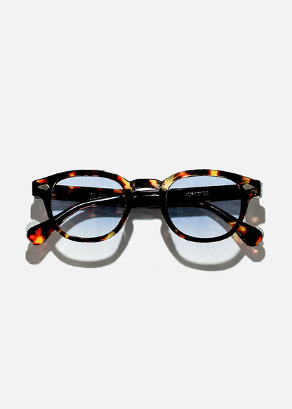 Aura Eyes Bleu Rétro Élégance Gafas de Sol Unisex